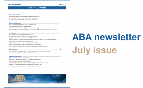 ABA newsletter – July issue