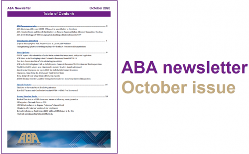 ABA newsletter – October issue