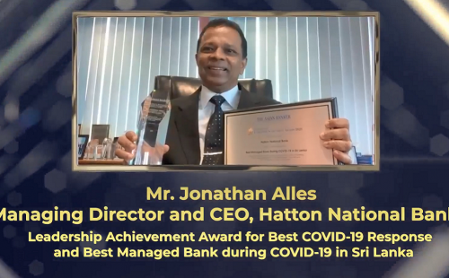 Asian Banker recognises HNB as the ‘Best Managed Bank during COVID 19 in Sri Lanka