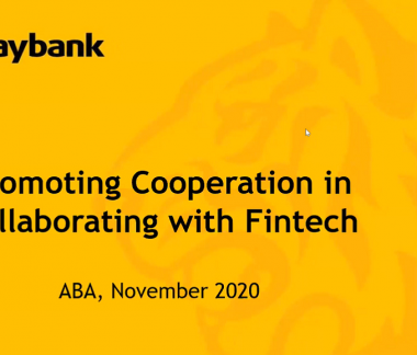 ABA Position Paper on Promoting Cooperation in Collaborating with Fintech Companies