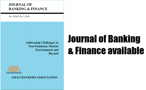 ABA Journal of Banking and Finance – 2nd Semester 2021 Issue