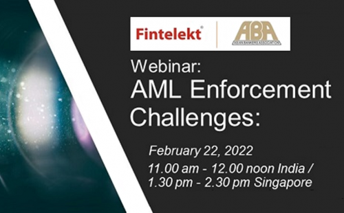 Fintelekt-ABA Webinar on AML Enforcement Challenges – Register now
