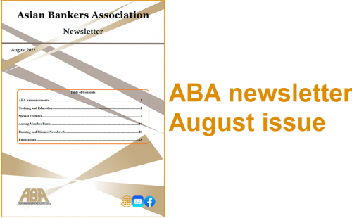 ABA newsletter – August issue available