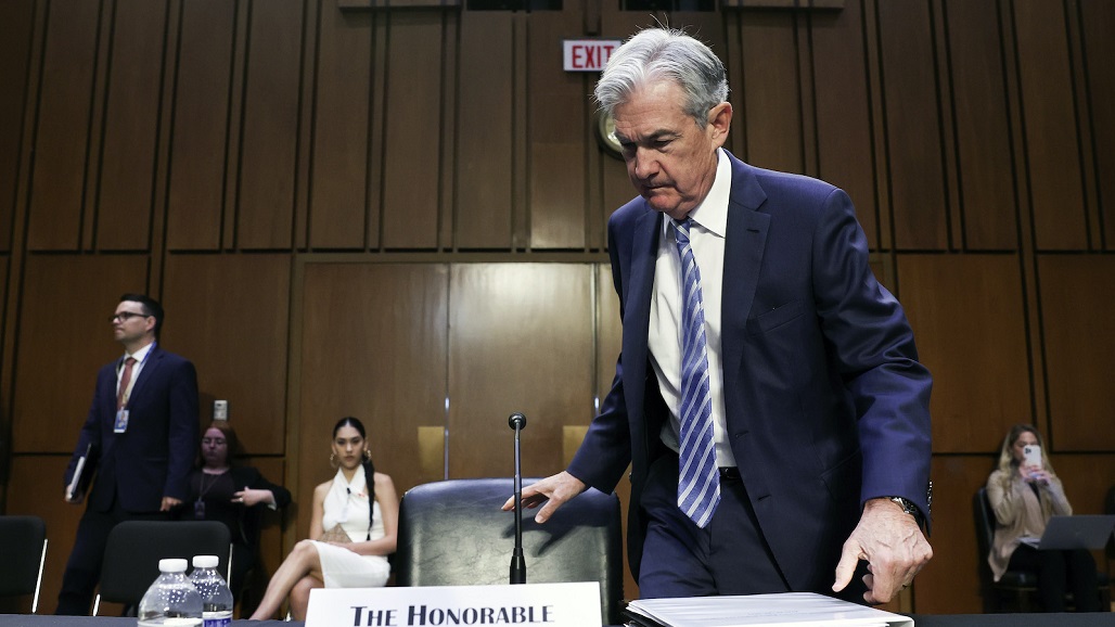 WASHINGTON, DC - JUNE 22: Jerome Powell, Chairman, Board of Governors of the Federal Reserve System arrives to testify before the Senate Banking, Housing, and Urban Affairs Committee on June 22, 2022 in Washington, DC. Powell testified on the Semiannual Monetary Policy Report to Congress during the hearing. (Photo by Win McNamee/Getty Images)
