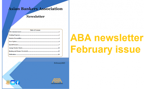ABA newsletter – February issue available