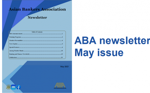 ABA newsletter – May issue available