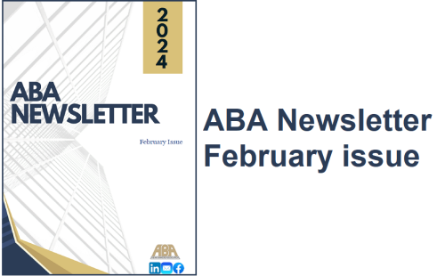 ABA newsletter – February issue available